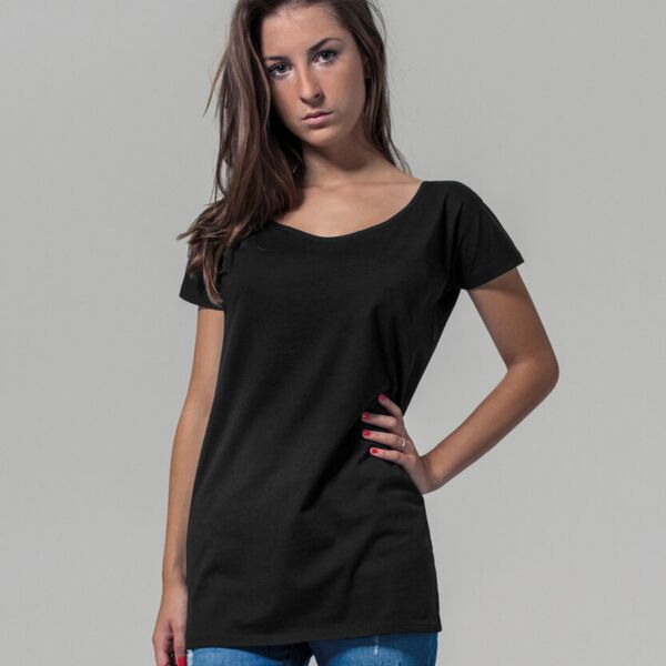 Women's wide neck tee Thumbnail