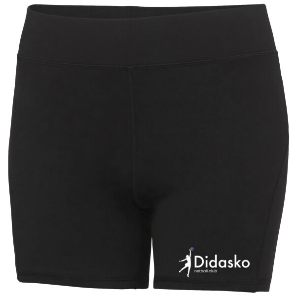 Didasko Netball - Official Girlie cool training shorts Thumbnail
