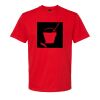 Softstyle™ midweight adult t-shirt Thumbnail