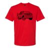 Softstyle™ midweight adult t-shirt Thumbnail