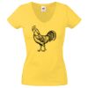 Lady-fit Valueweight V-Neck T-Shirt Thumbnail