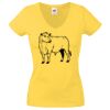 Lady-fit Valueweight V-Neck T-Shirt Thumbnail