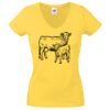 Lady-fit Valueweight V-Neck T-Shirt Thumbnail